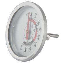 Edelstahl-Grillthermometer 50-900F für Räucherofen und Grillkochen