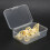8Pcs ABS Finger Picks for Stringed Instruments, Beige, L 16mm, M 14mm 4