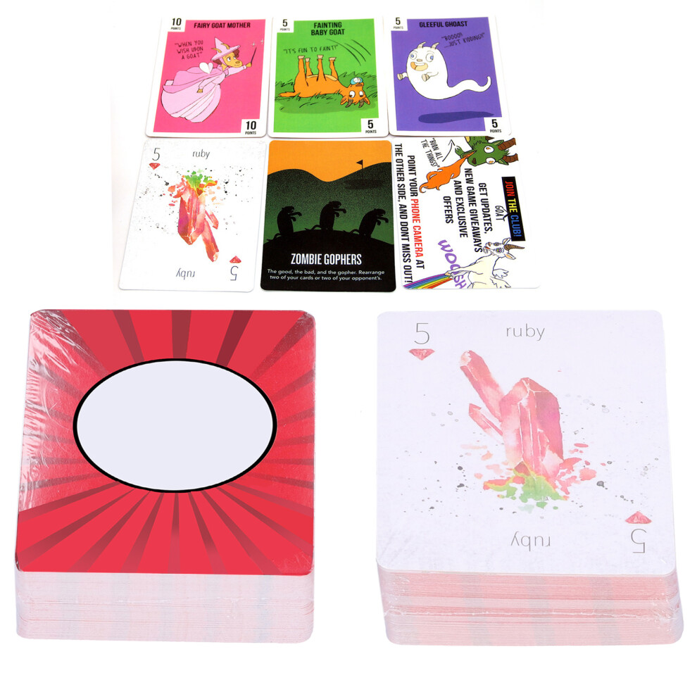 2 Decks Copper Printing Playing Cards Family Game Set 9x6.5cm-image-OPC-PMTNYSG-NEW