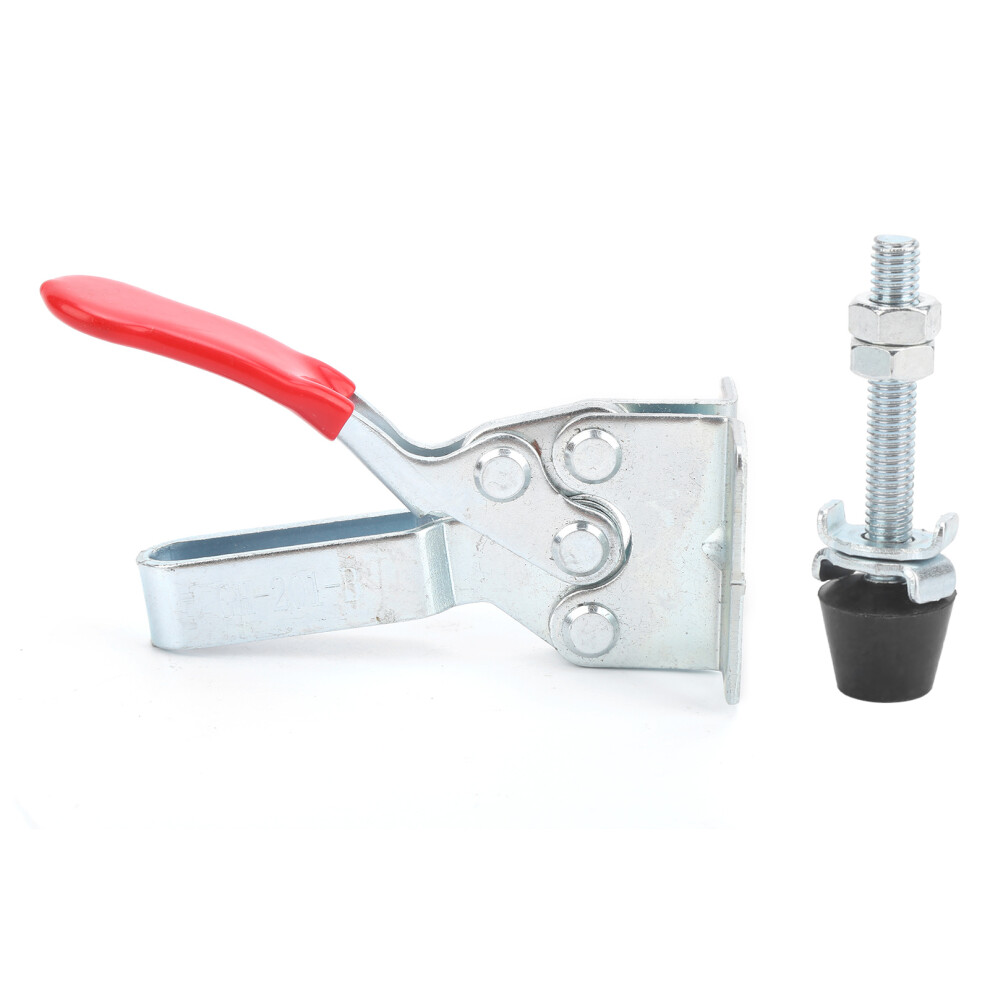 2Pcs Vertical Toggle Clamps 100Kg, 145Mm Quick Release Metal Hand Tool 5071359325316