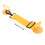 Adjustable Door Strap Lock for Pets, Yellow, 20-30cm Size 11