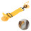 Adjustable Door Strap Lock for Pets, Yellow, 20-30cm Size 9