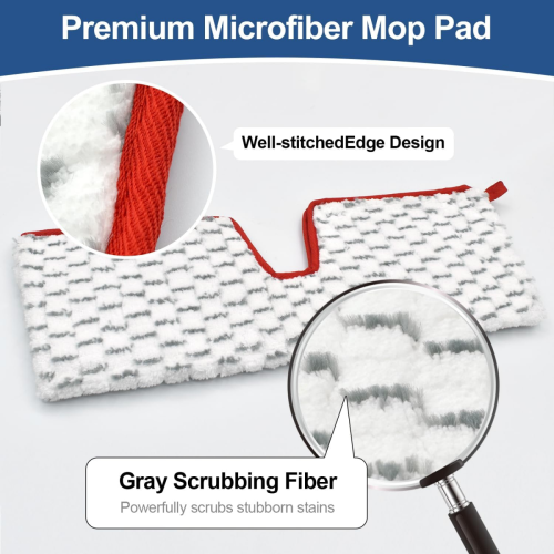Σφουγγάρια μικροϊνών σε συσκευασία 3 τεμαχίων, διπλής όψης, για υγρή ή στεγ 1