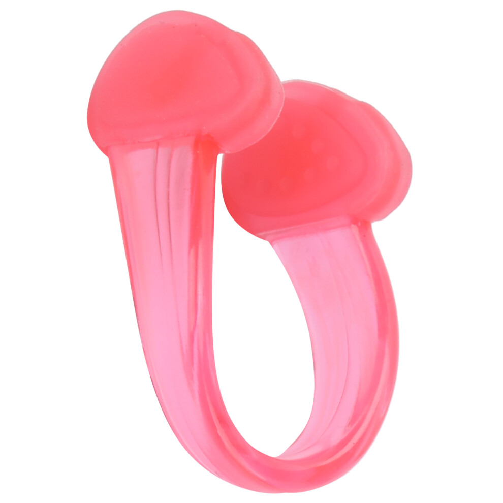 Red Comfortable Soft Silica Gel Nose Clip - Rose For Surfing & Swimming