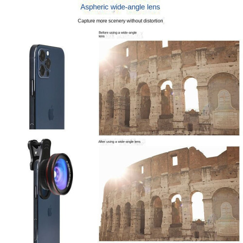 0,45 Breite Winkel 12,5 Länge zwei HD Selffi Ausgabe.