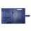 Leather Conference Folder with Writing Pad Magnetic-Blue 1