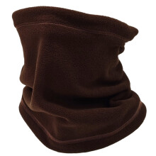 Fleece Sports Neck Gaiter Outdoor Dust Sunscreens-brown