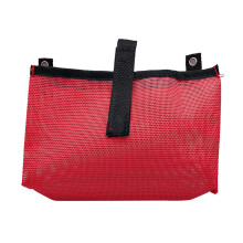 Marine Boats Mesh Bag Wear Resistance Kayak Sundries-Red