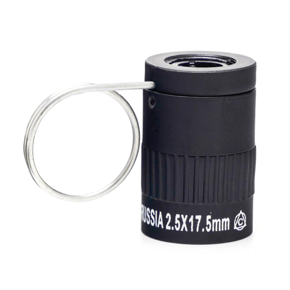 2.5 Ratio Pocket Scope Waterproof Monocular Telescope- Black 7704000118613