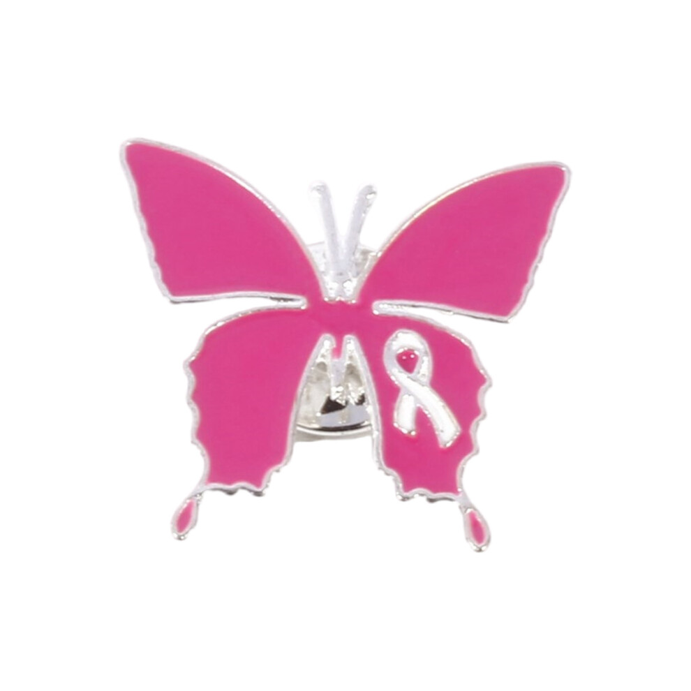 Pink Ribbon Pin For Breast Cancers Advocacy Delicate-Style 6