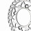 190mm Bremscheibenrotor für 50CC-160CC Dirtbikes vorne oder hinten 8