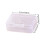 Set Of 2  Storage Boxes With Hinged Lids For Organizing Crafts 6