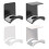 Headphone Rack Under Desk/Wall Mounting-white wall hanging 2