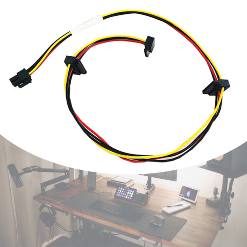 Multiple Port PC Power Adapter Cable With 4Pin Connector For 2