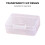 Set Of 2  Storage Boxes With Hinged Lids For Organizing Crafts 7