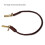 Genuine Leather Handmade Biker Wallet Chain Rock-light brown 4