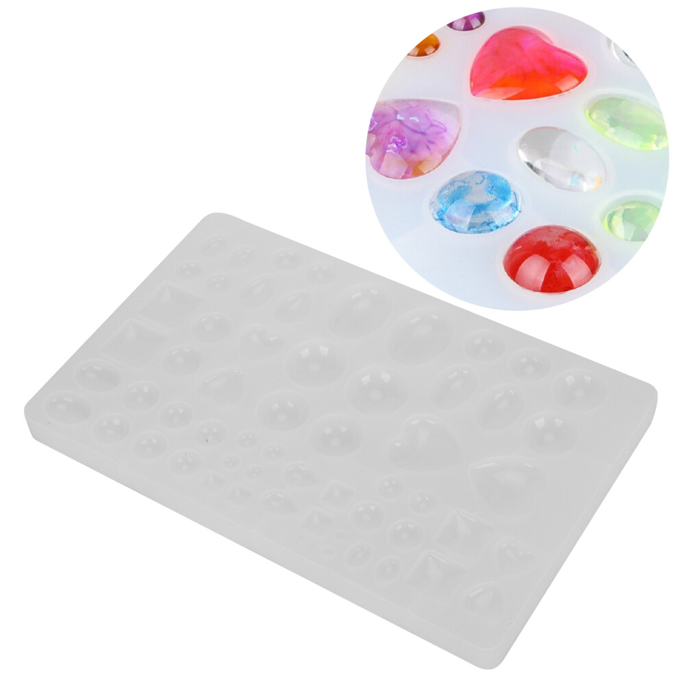 Diy Epoxy Mold For Handmade Jewelry, Water Drop Crystal Silicone Tool 7901359329459