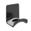 Office and Gaming Headphone Stand Under-black wall hanging 1