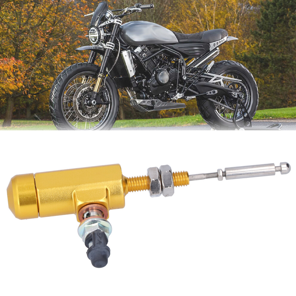 Universal 14Mm Metal Motorcycle Brake Pump Hydraulic Clutch Master Cylinder For Atv Dirt Bike Gold 8431359329573