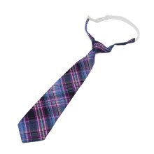 Lazy JK Ties Women Plaid Slim Cute Necktie Plaid Uniform-012