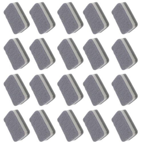 20Pcs Absorbent Car Sponges Windscreen Washing Cloth-Gray