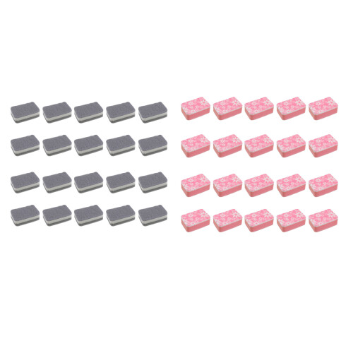 20Pcs Absorbent Car Sponges Windscreen Washing Cloth-Gray 2