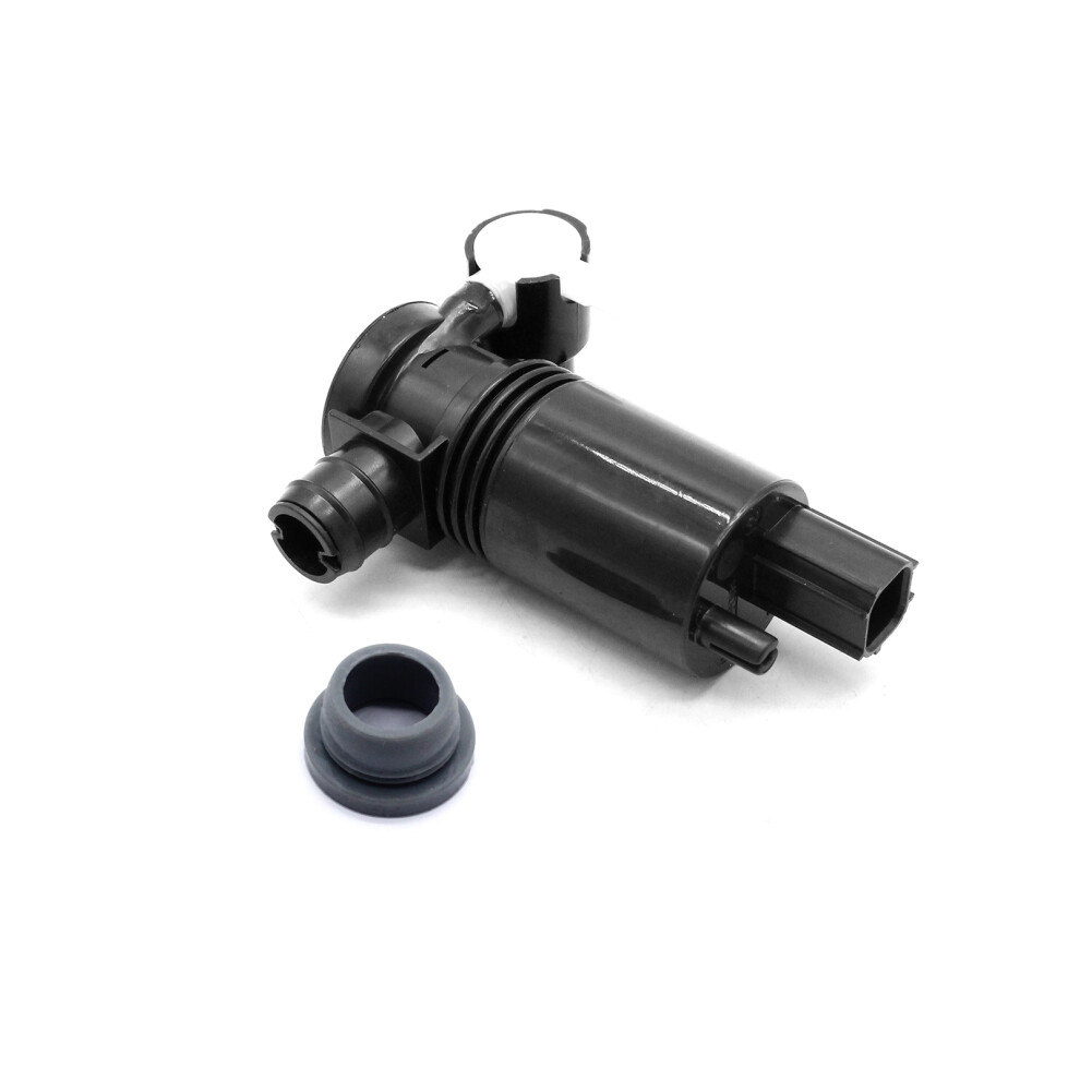 Front Twin Outlet Windscreen Washer Pump For Ford Fiesta Mk6 2002-2015 Black 8371359330264