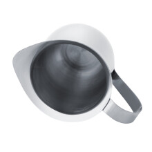 Stainless Steel Milk Frothing Pitcher 90ml Silver for Coffee Latte