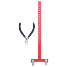 Durable Archery Bow String Kit: Nocking Points Pliers T Ruler Combo