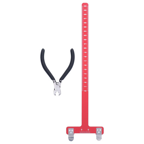 Durable Archery Bow String Kit: Nocking Points Pliers T Ruler Combo