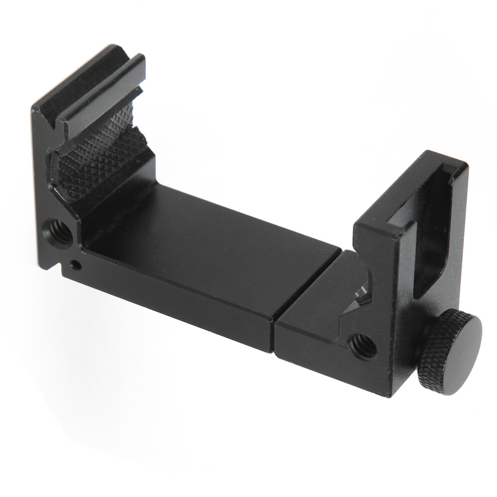 Universal Phone Tripod Mount Clip With Cold Shoe Adjustable For Smartphones Light 3631359331346