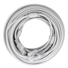 2-in-1 Ethernet-Stromkabel für IP-Kamera NVR CCTV-System, 10 m