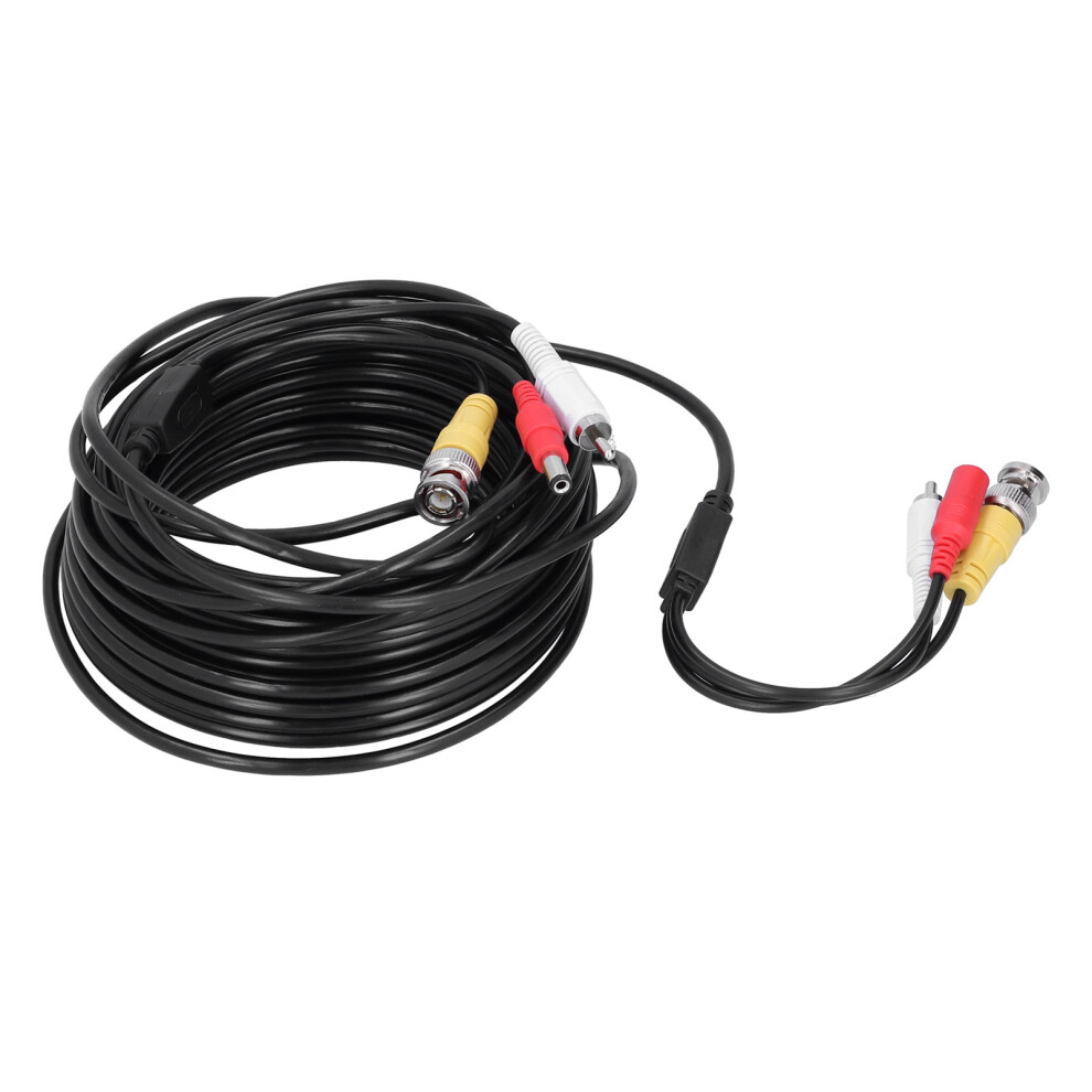 3-In-1 Cctv Cable 10M 32.8Ft Bnc Rca Dc Connectors For Surveillance System 7891359332071
