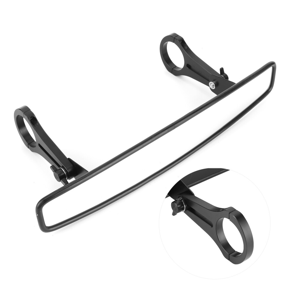 Rugged 1.75In Rearview Mirror For Utv/Atv - Easy Install & Wide Angle View 7891359331586