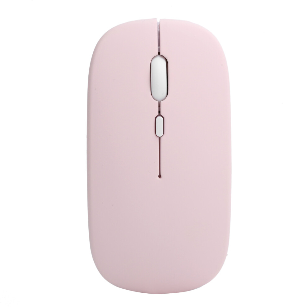 Wireless Mouse Silent Bluetooth 5.0 2-Mode 2.4Ghz Adjustable Dpi Pink 7901359332640