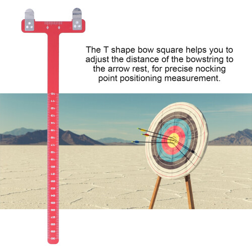 Durable Archery Bow String Kit: Nocking Points Pliers T Ruler Combo 2