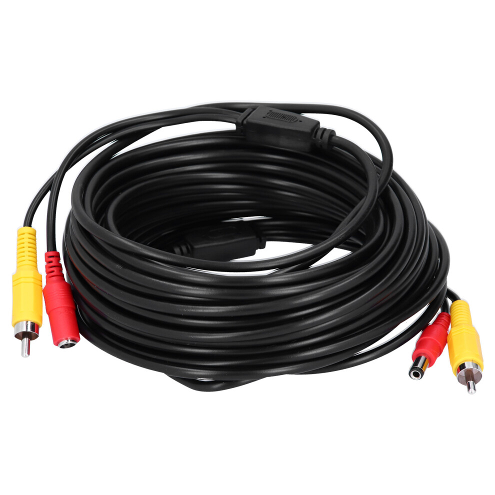 2-In-1 Cctv Video & Power Cable 10M (32.8Ft) Rca+Dc For Surveillance 7661359332063