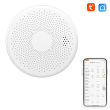 Smart CO & Smoke Detector Tuya App Alerts Wide Application >85dB Alarm