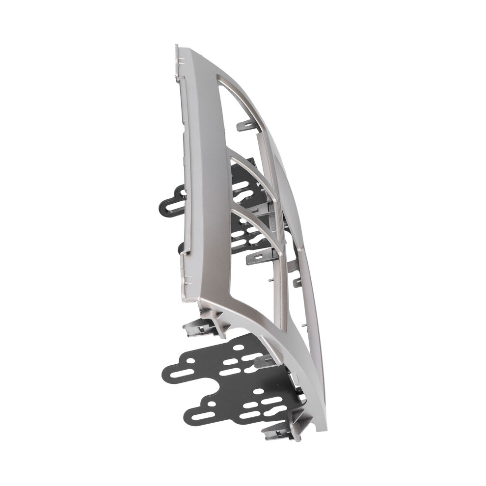 2ÂDin Car Stereo Fascia Frame For Vios/Belta/Yaris Sedan, 178X102mm Silver 4241359336990