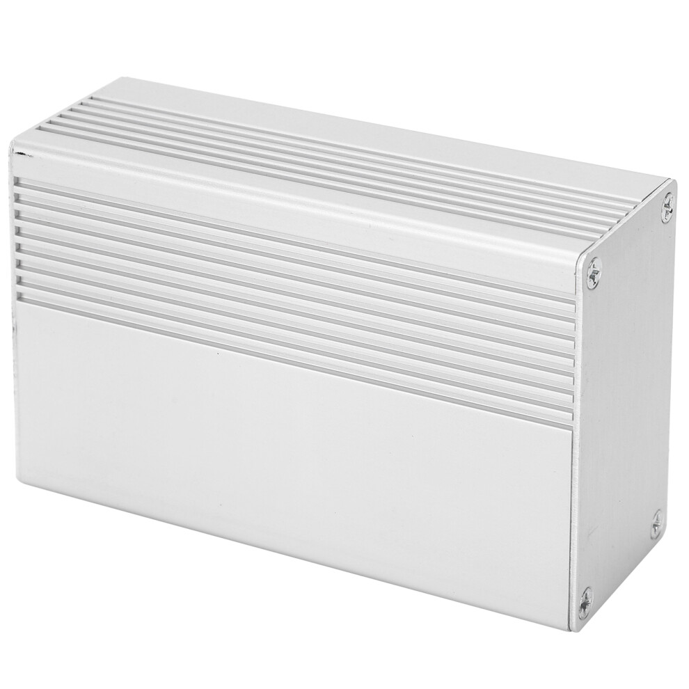 Heavy-Duty Gray Aluminum Electronic Enclosure With Integrated Junction Box 4321359338962