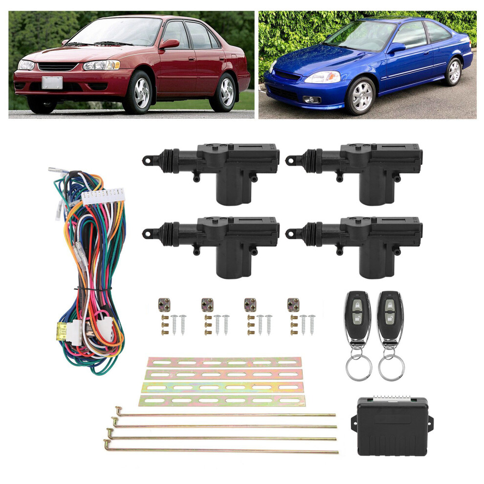 Keyless Entry 12V System With Indicator Led And Twin Controllers 6951359338952