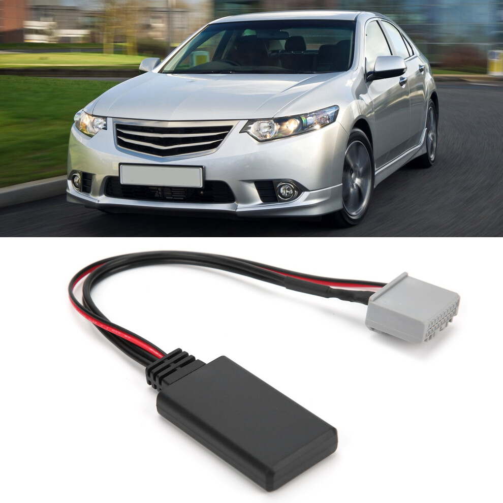 Bluetooth Aux In Cable For Honda Civic Crv 8Th Gen Accord Black 8481359339577