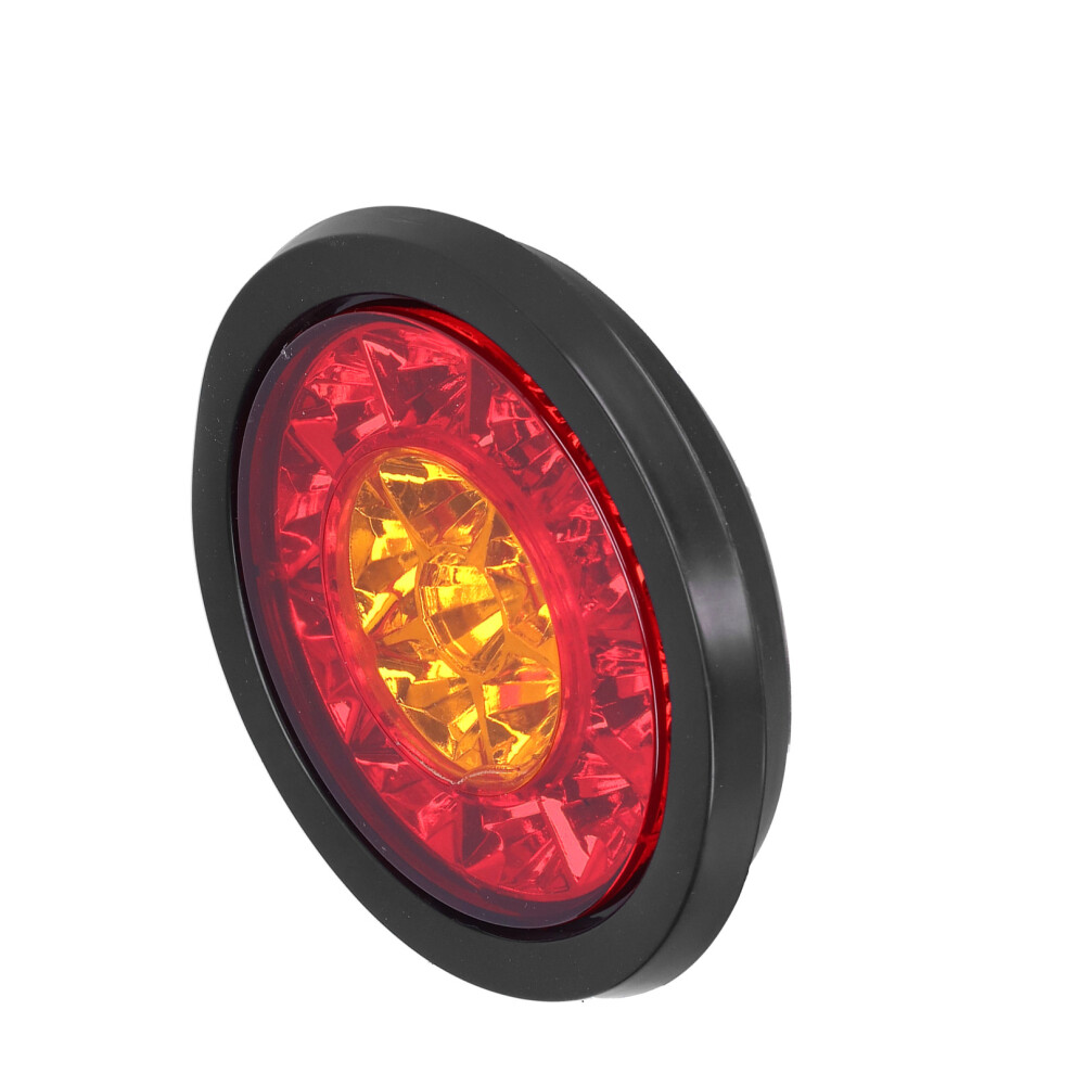 12-24V 16Led Round Tail 4 Colors For Trucks, Rvs, Trailers Red/Yellow/Light 8011359336780