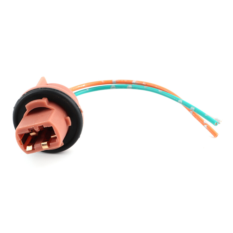 7443 Car Brake Bulb Socket With Copper Core Wire Dual Filament Quick Fit Light 4621359340133