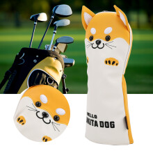 Niedliches Tierform No.5 Golfclubkopfhaube PU Plüsch, 30x13cm