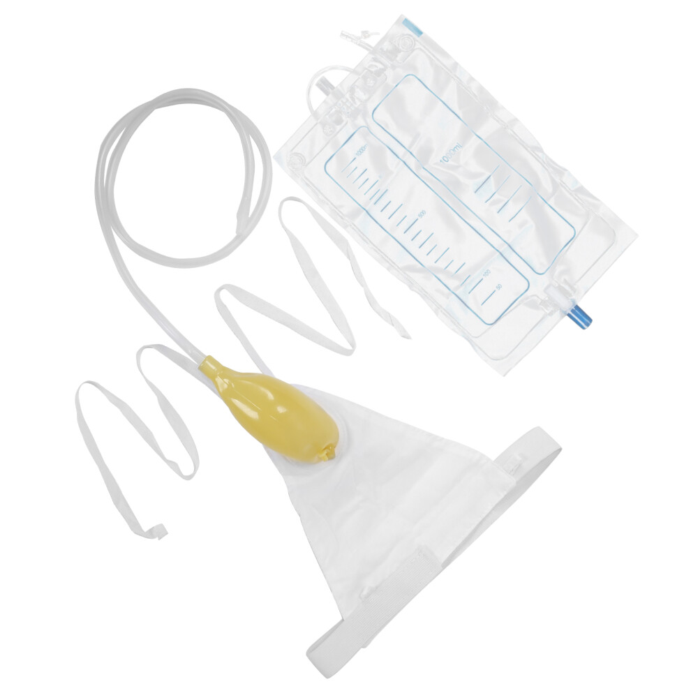 1000ml Urine Funnel for Elderly Disabled Bedridden Care