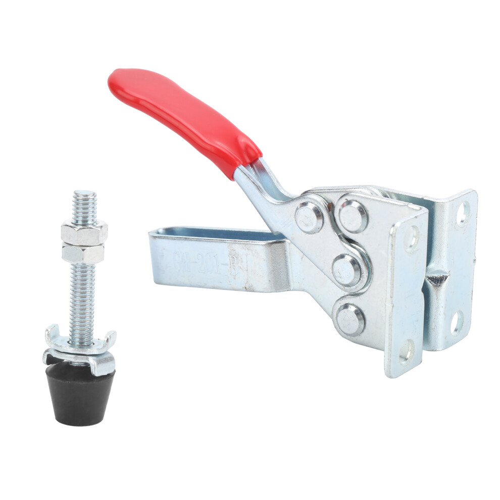 2Pcs Toggle Clamp Gh-201B Quick Release 100Kg Holds 145Mm Metal 7601359343058