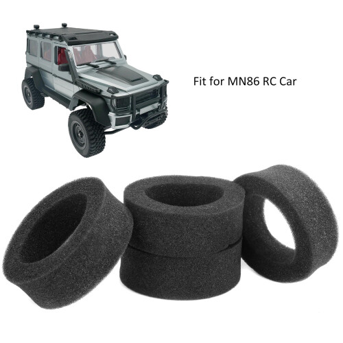 4Pcs RC Tire Inner Inserts for MN86 - Foam Replacement for Remote Control Tyres 2