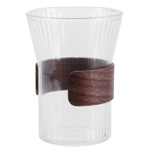 250ml Vintage Hochborosilikat-Whiskeyglasbecher – Durchmesser 8,2cm