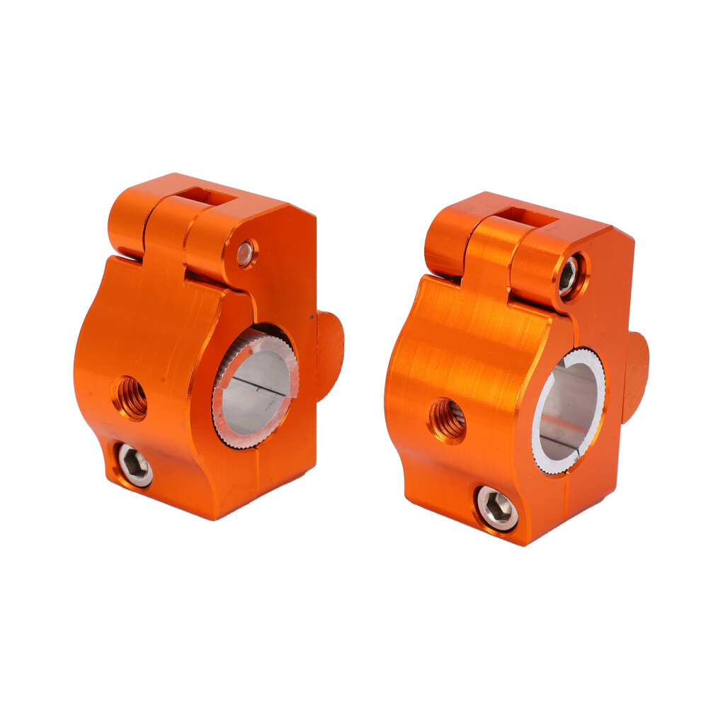 Metal Handlebar Press Block Reinforcement, Universal Fit Orange 3741359345028
